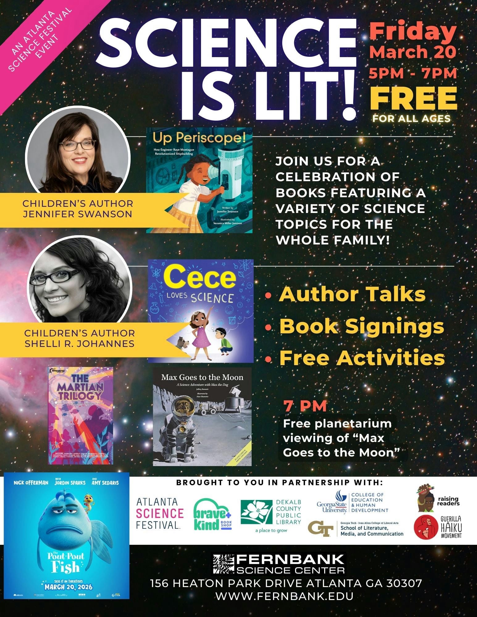 Science is Lit at Fernbank Science Center